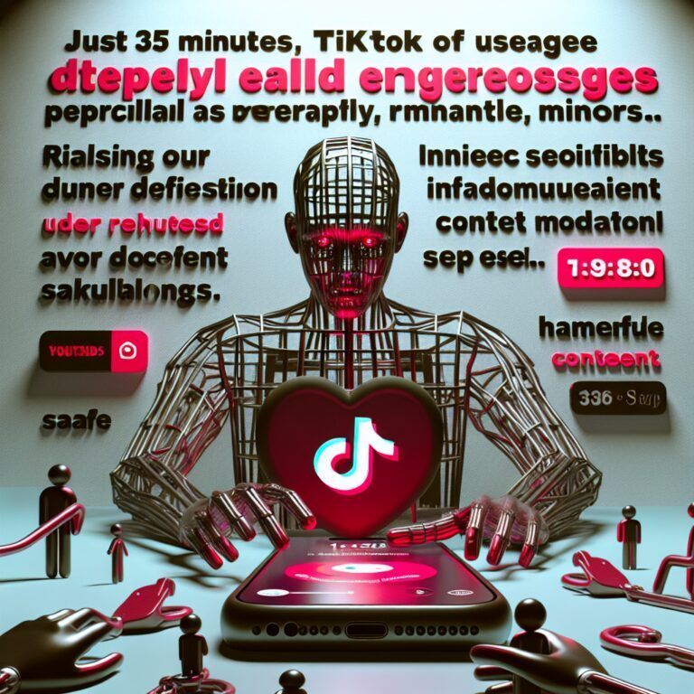 El Anticlimático Enganche de TikTok: Implicaciones Psicológicas y Moderación de Contenidos