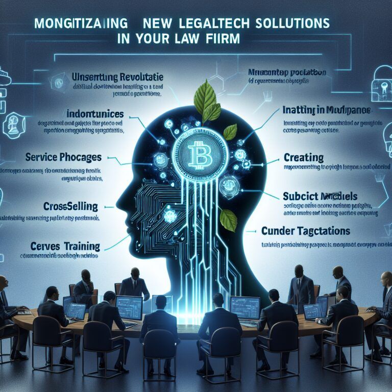 ¿Cómo Monetizar Nuevas Soluciones Legaltech en tu Despacho?