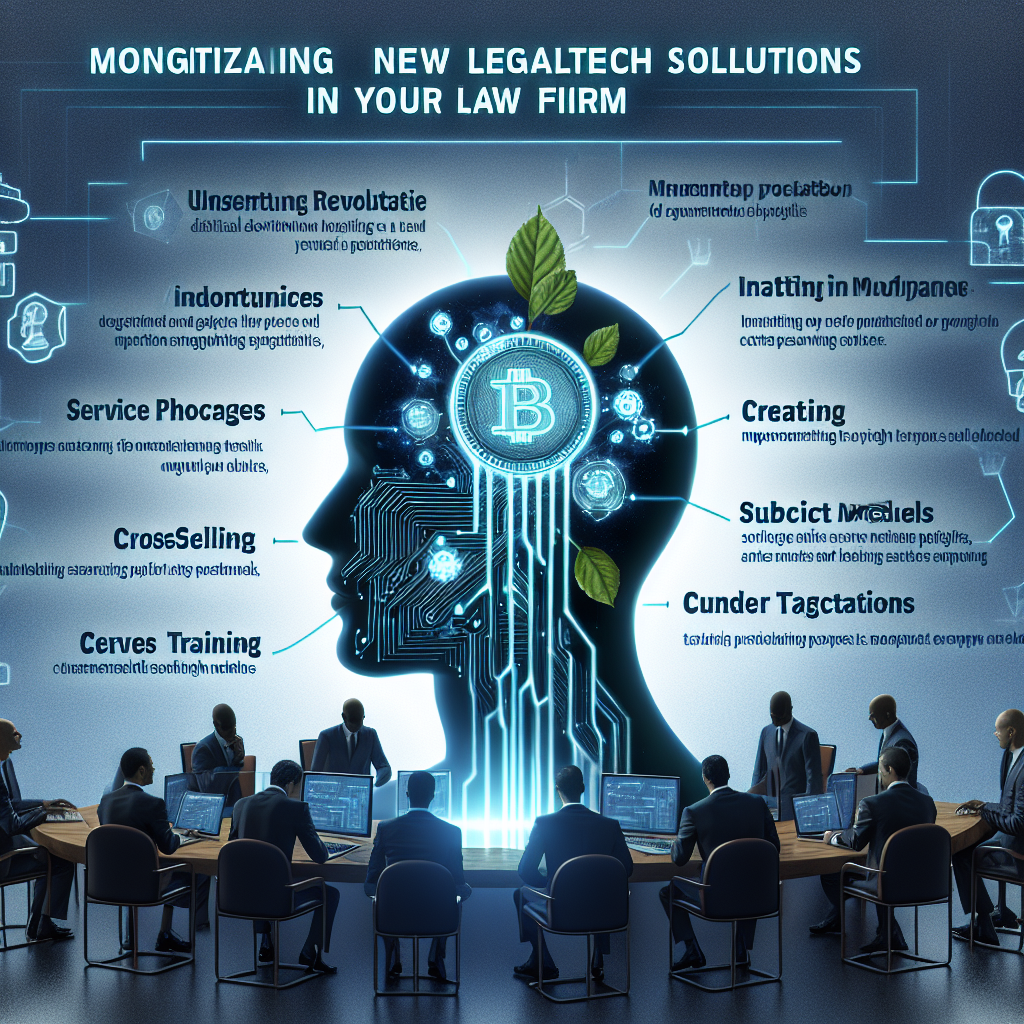 ¿Cómo Monetizar Nuevas Soluciones Legaltech en tu Despacho?