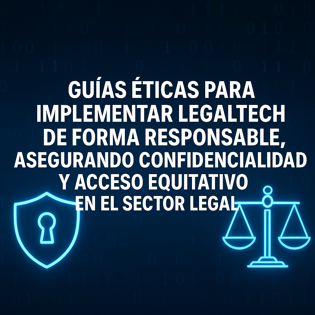 Guías Éticas para la Implementación Responsable de Legaltech