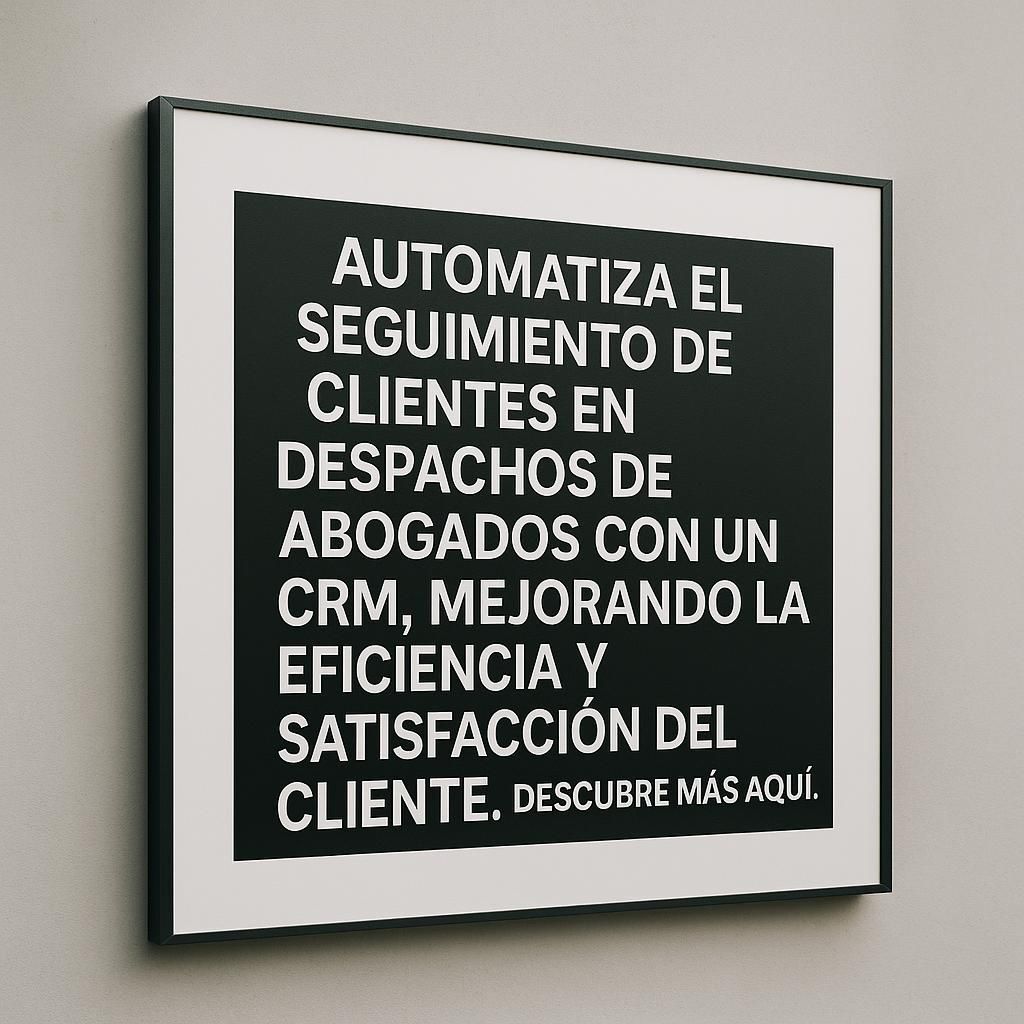 Automatización del Seguimiento de Clientes con un CRM