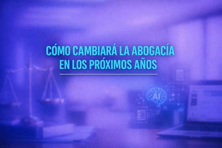 Cómo cambiará la abogacía en los próximos años