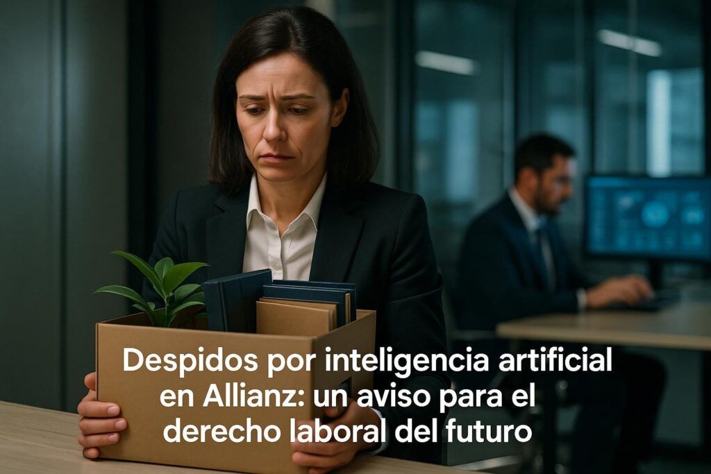 Despidos por inteligencia artificial en Allianz: un aviso para el derecho laboral del futuro