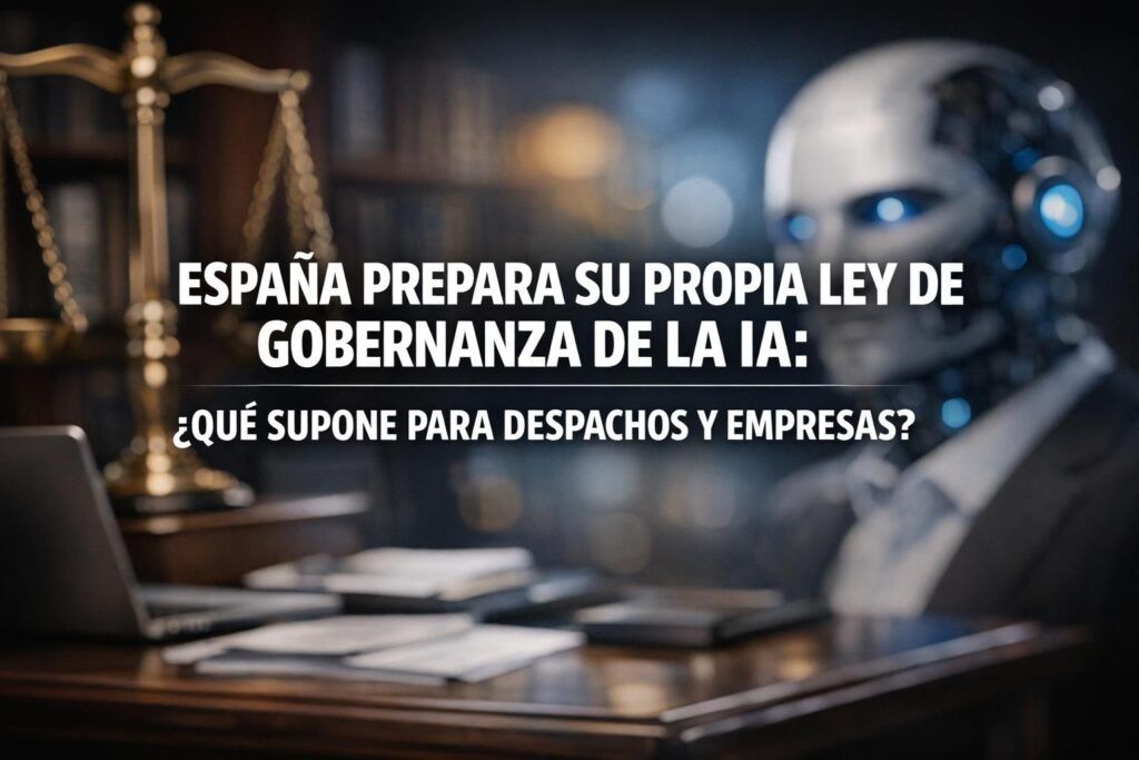 España prepara su propia ley de gobernanza de la IA: qué supone para despachos y empresas