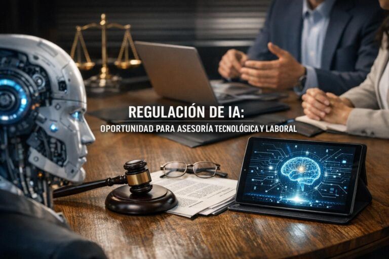 La nueva regulación de IA: un terreno fértil para la asesoría tecnológica y laboral