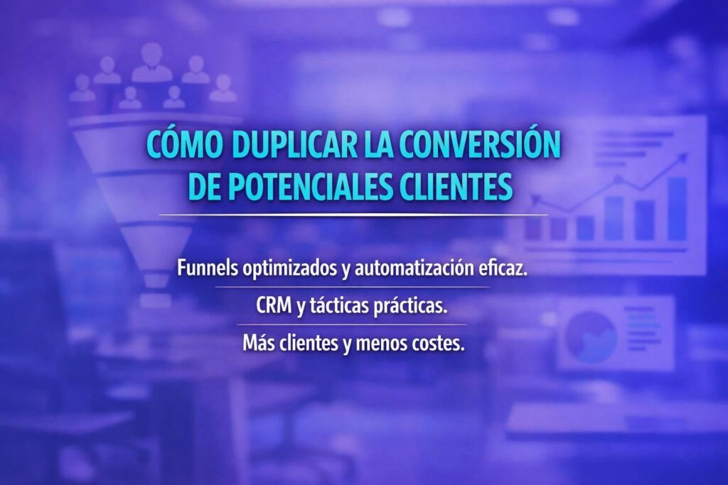 Cómo duplicar la conversión de potenciales clientes