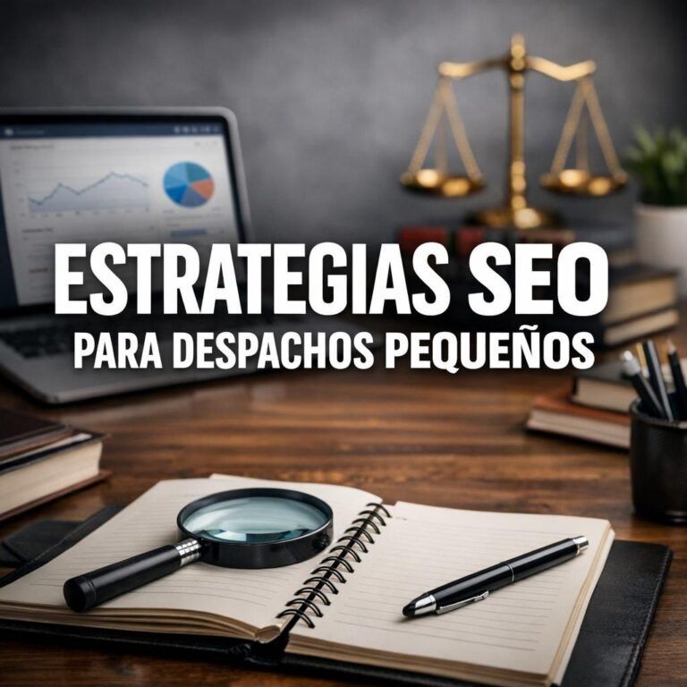 Estrategias SEO para despachos pequeños