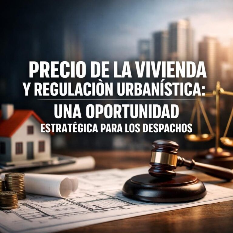 Precio de la vivienda y regulación urbanística: una oportunidad estratégica para los despachos