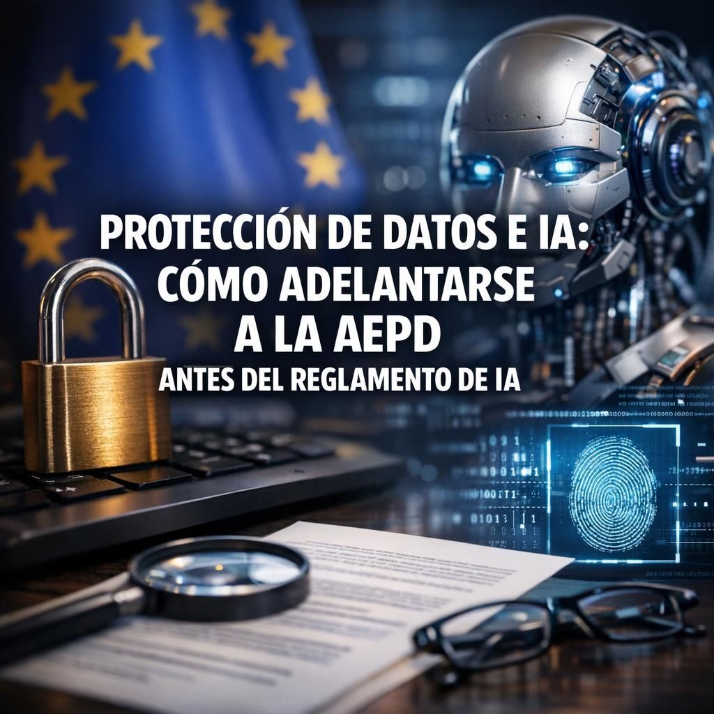 Protección de datos e IA: cómo adelantarse a la AEPD antes del Reglamento de IA