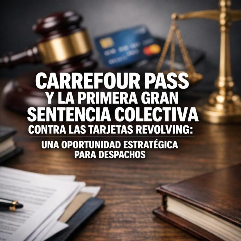 Carrefour Pass y la primera gran sentencia colectiva contra las tarjetas revolving: una oportunidad estratégica para despachos