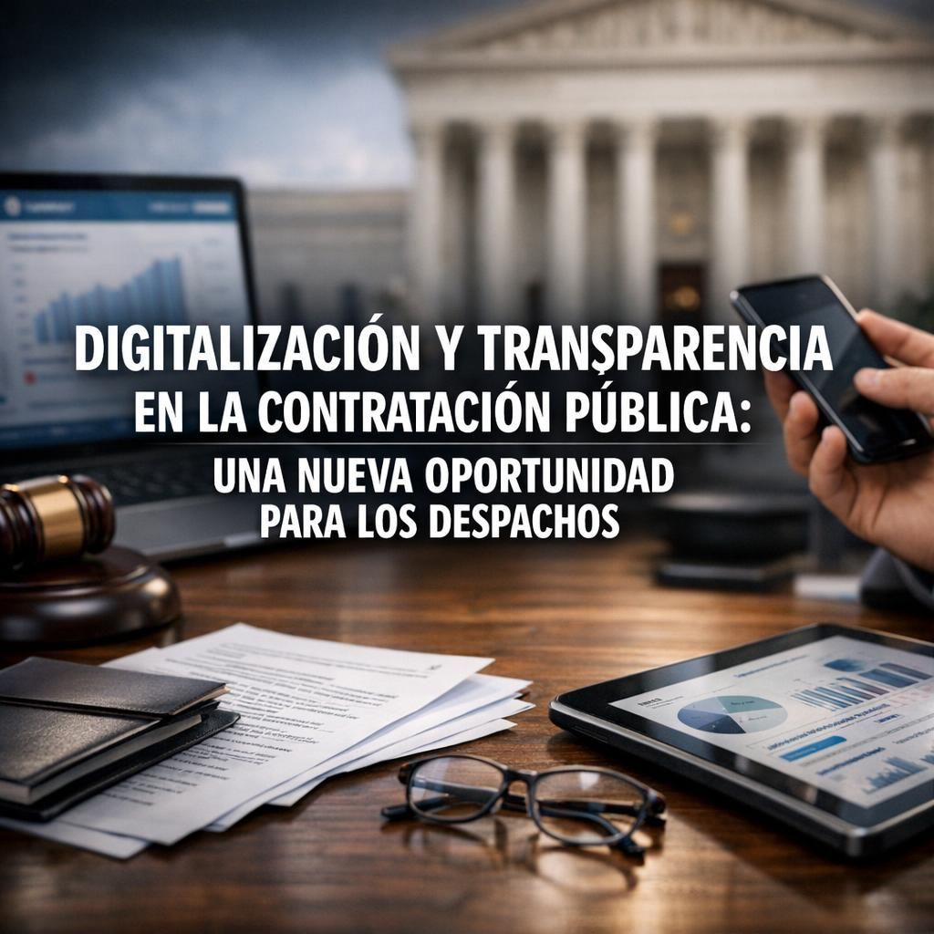 Digitalización y transparencia en la contratación pública: una nueva oportunidad para los despachos