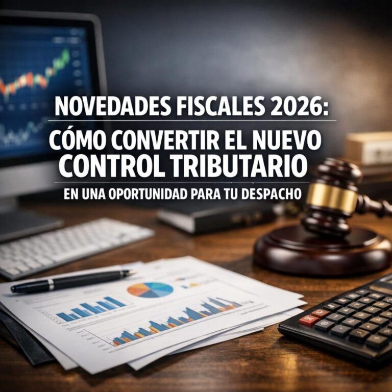 Novedades fiscales 2026: cómo convertir el nuevo control tributario en una oportunidad para tu despacho