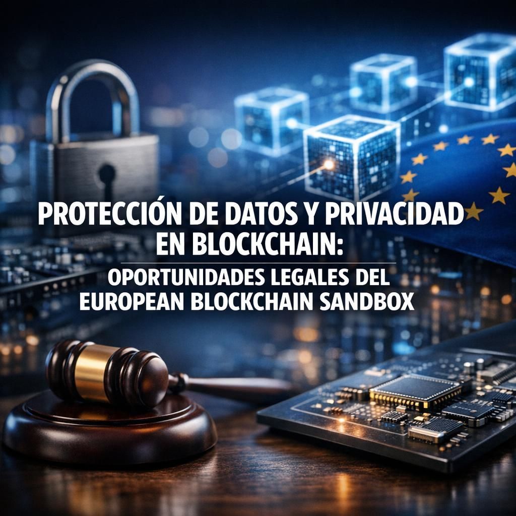 Protección de datos y privacidad en blockchain: oportunidades legales del European Blockchain Sandbox