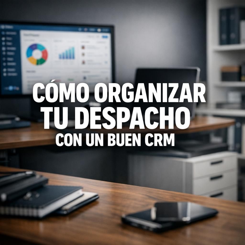Cómo organizar tu despacho con un buen CRM