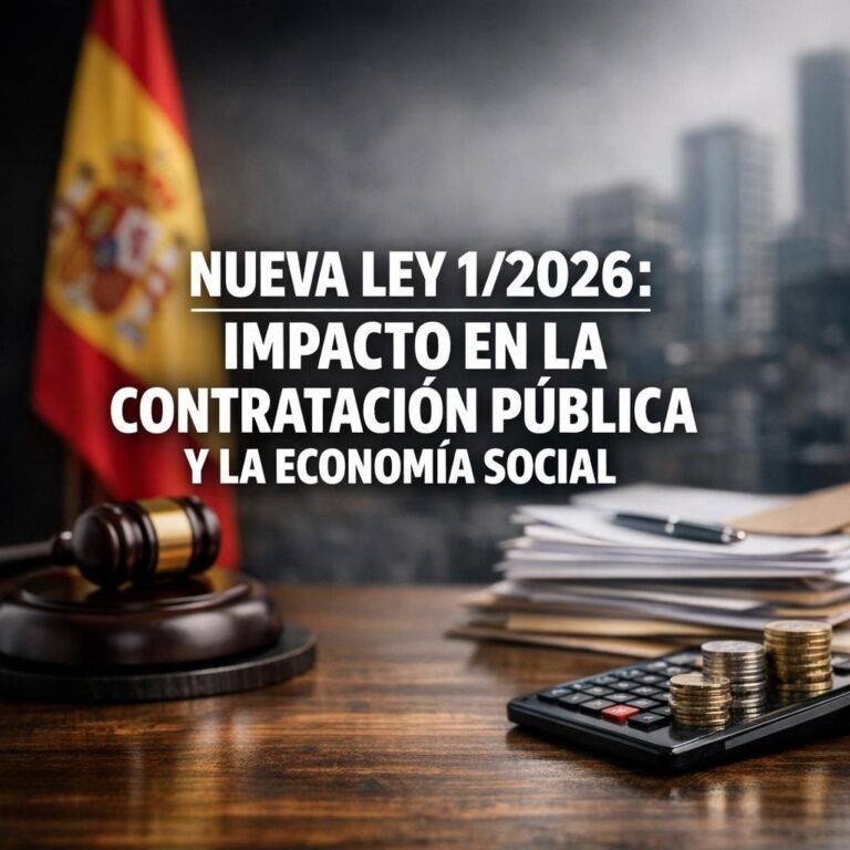 Nueva Ley 1/2026: impacto en la contratación pública y la economía social