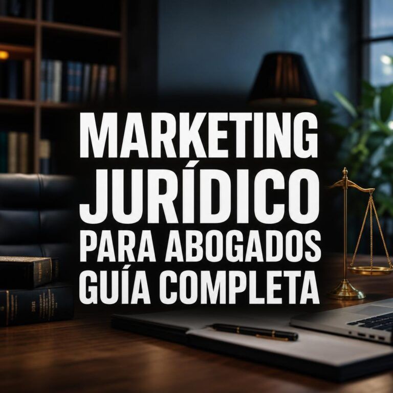 Marketing jurídico para despachos de abogados: guía completa