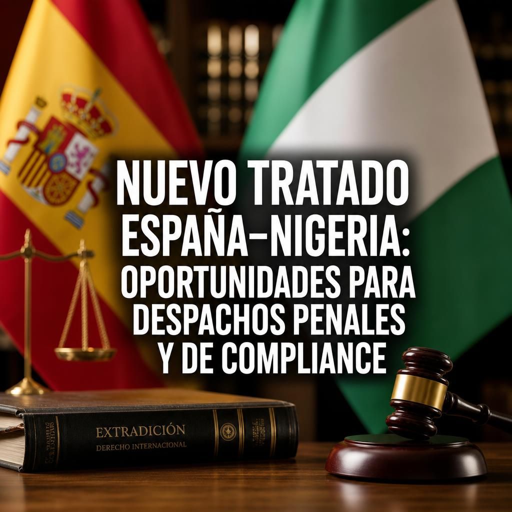 Nuevo tratado de extradición España–Nigeria: oportunidades para despachos penales y de compliance