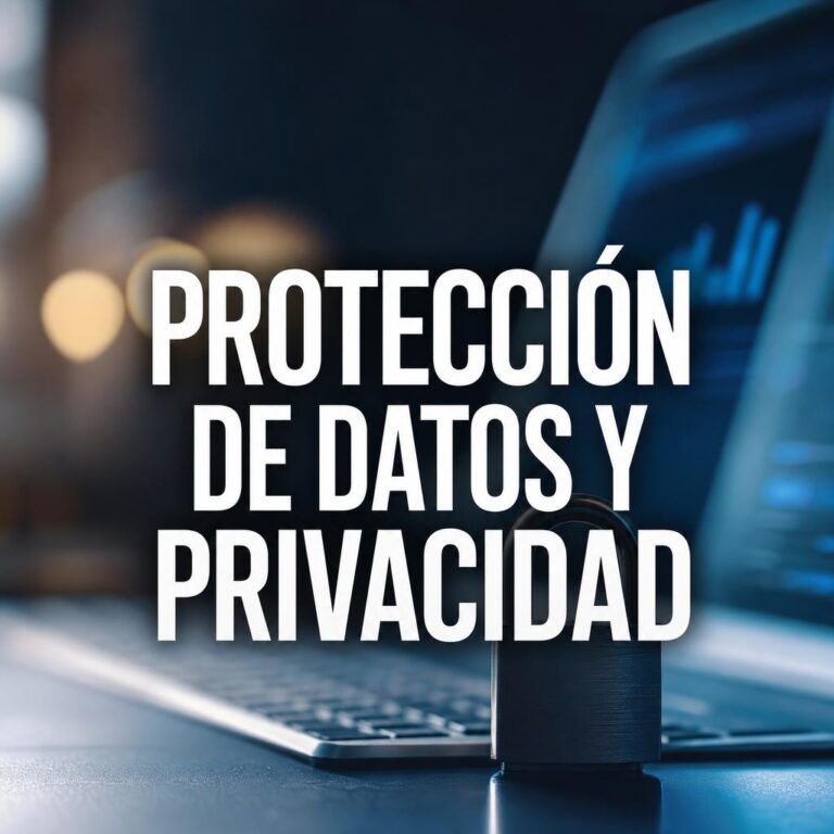 Protección de datos y privacidad