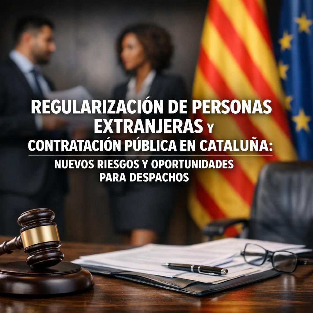 Regularización de personas extranjeras y contratación pública en Cataluña: nuevos riesgos y oportunidades para despachos