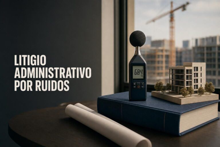 Contencioso-administrativo por ruidos: oportunidades para despachos de urbanismo