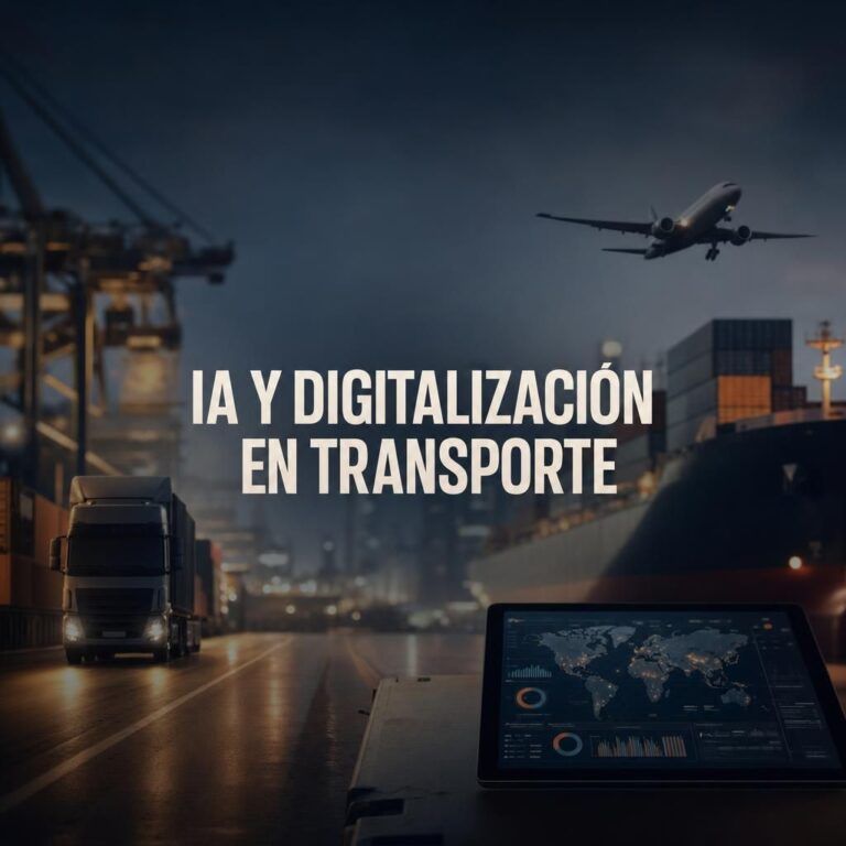 Digital e IA en transporte: oportunidades para despachos