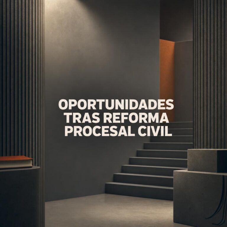 Procesal civil y reforma procesal: oportunidades para despachos