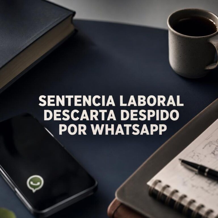 Despido disciplinario y WhatsApp: oportunidades para despachos laborales