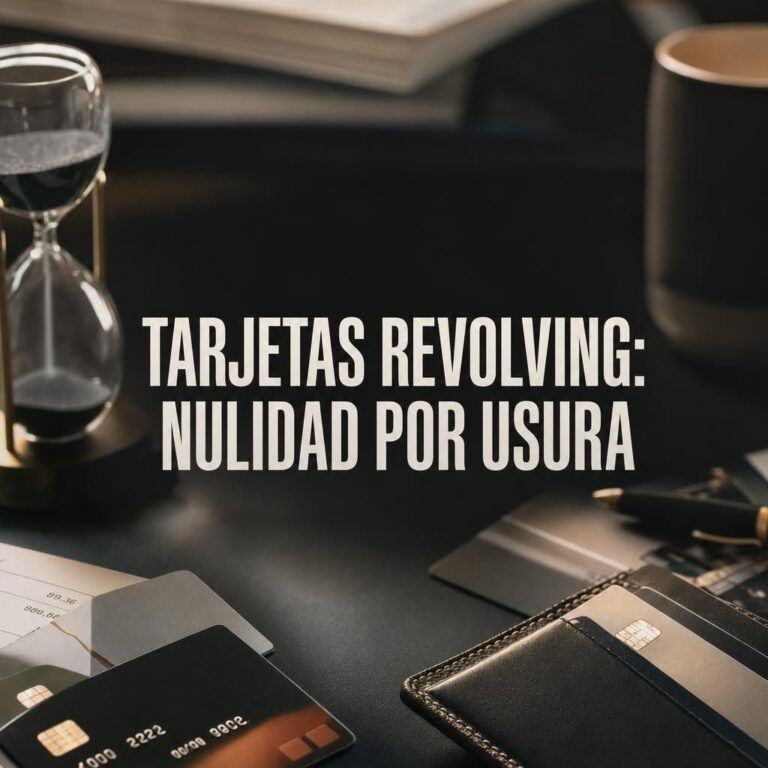 Tarjetas revolving y usura: oportunidades para despachos de consumo