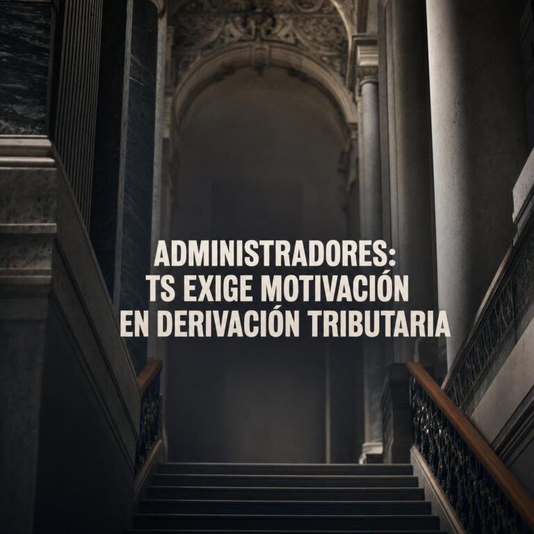 Fiscal y tributario: oportunidades por la nueva doctrina del Supremo