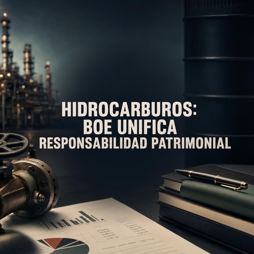 Responsabilidad patrimonial por impuesto de hidrocarburos: oportunidades para despachos administrativos