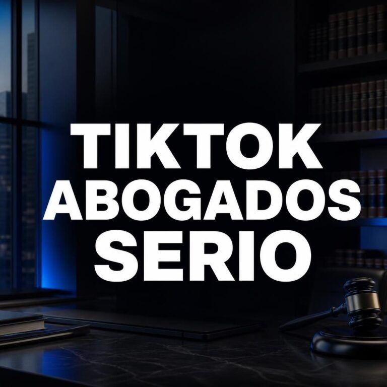tiktok despachos abogados