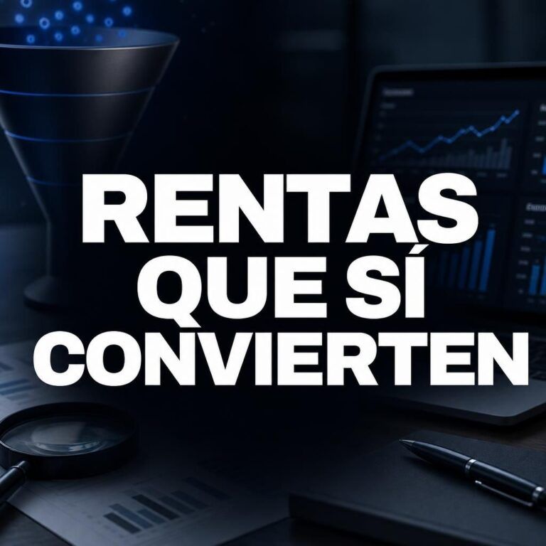 Campañas conversion despachos renta: prioriza clientes top