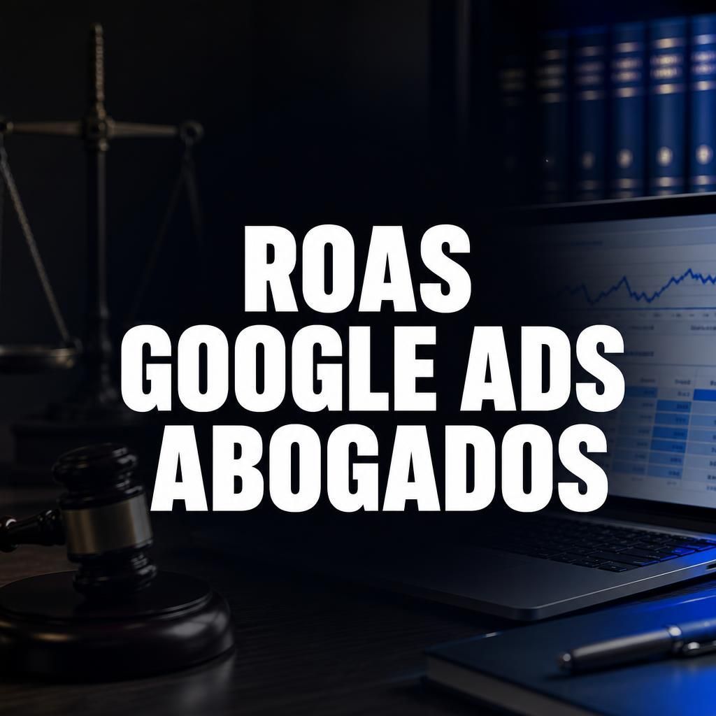 google ads abogados roas