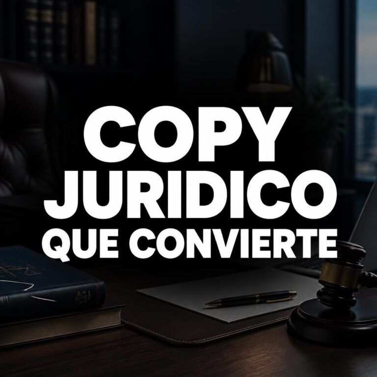 Copywriting abogados conversión: textos que venden